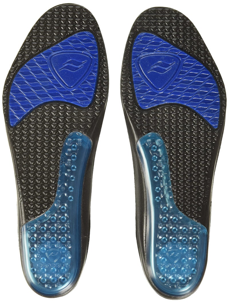 Sof Sole Insoles Men's AIRR Performance Full-Length Gel Shoe Insert, Men's 7-8.5 - Image 2